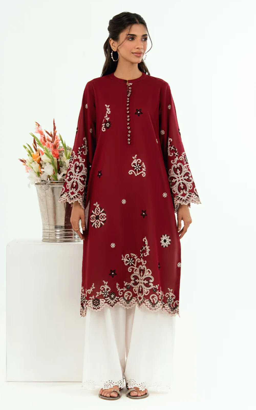 Embroidered Kurta