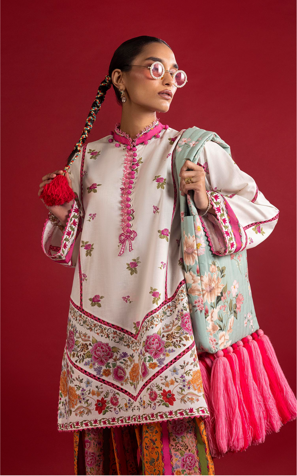 Unstitched 2 Piece Lawn Suit