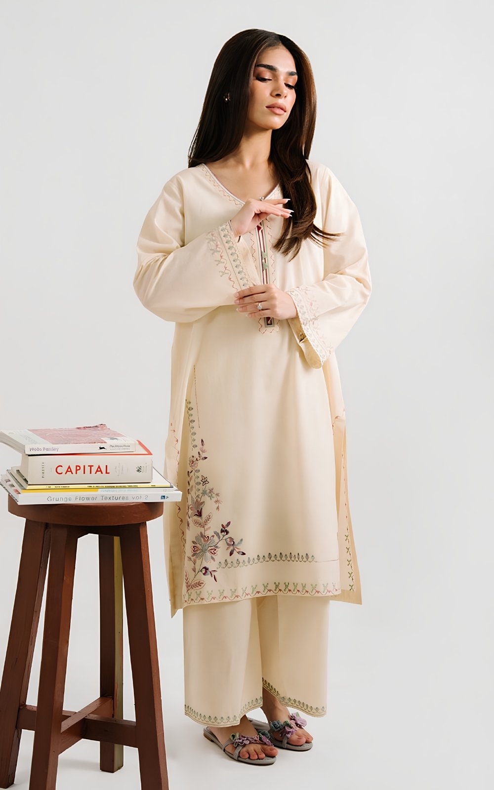 Embroidered CO-ORD Set