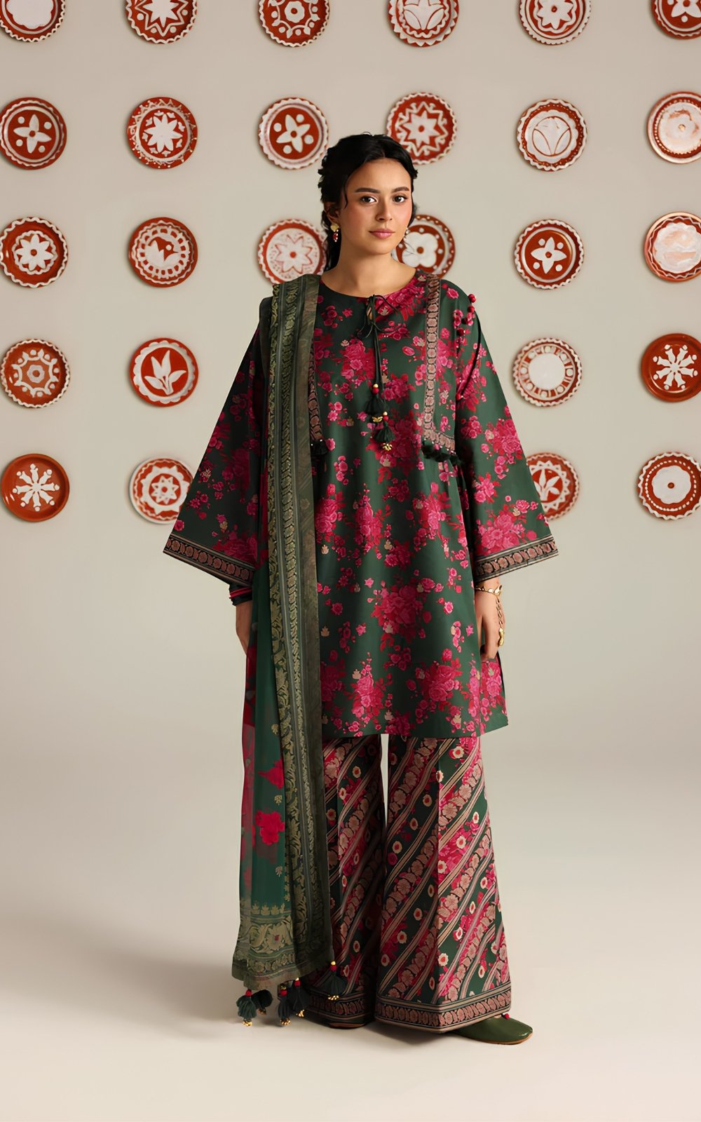 3 Piece - Digital Printed Suit