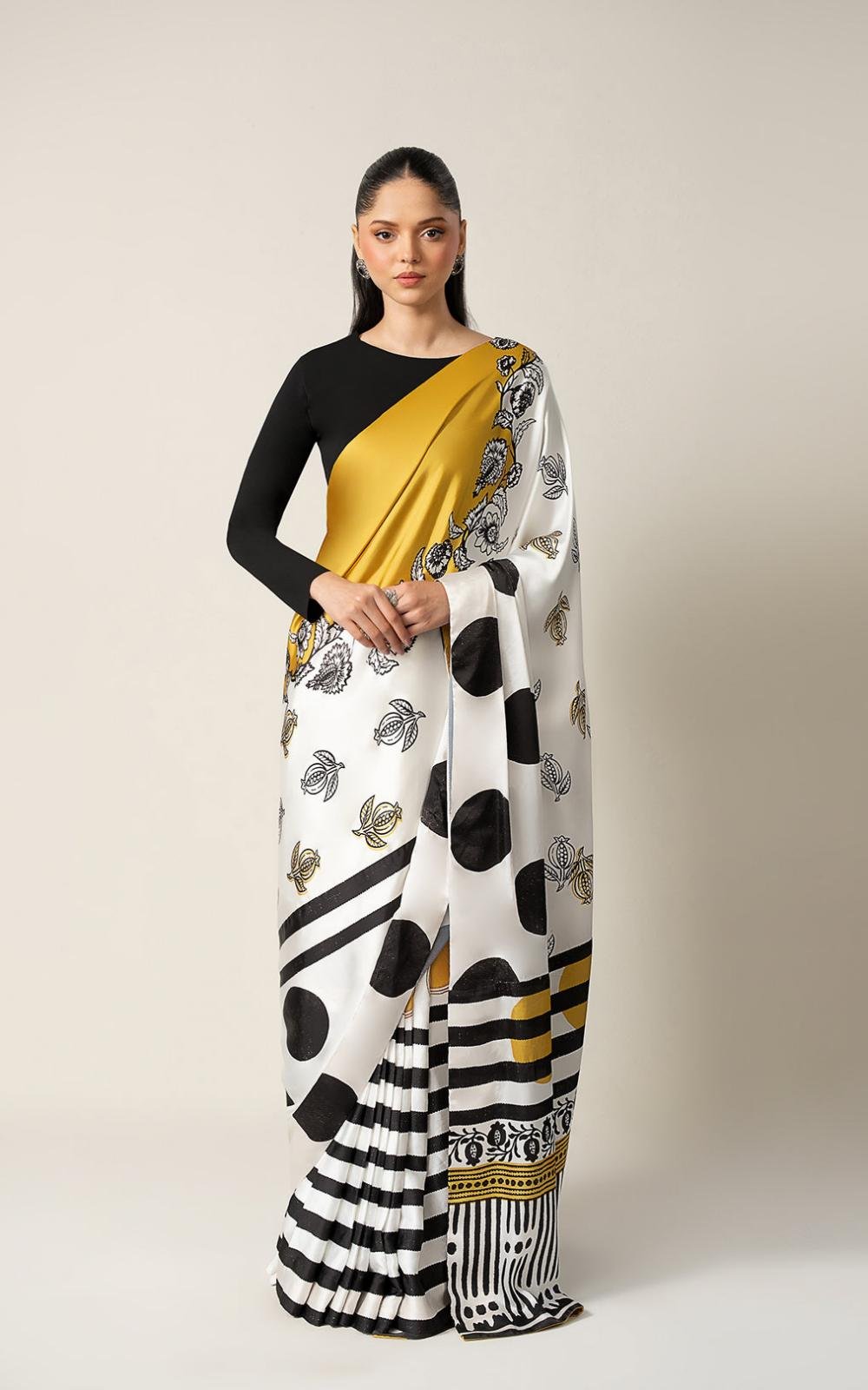 Samhil Top & Saree (2Pc)