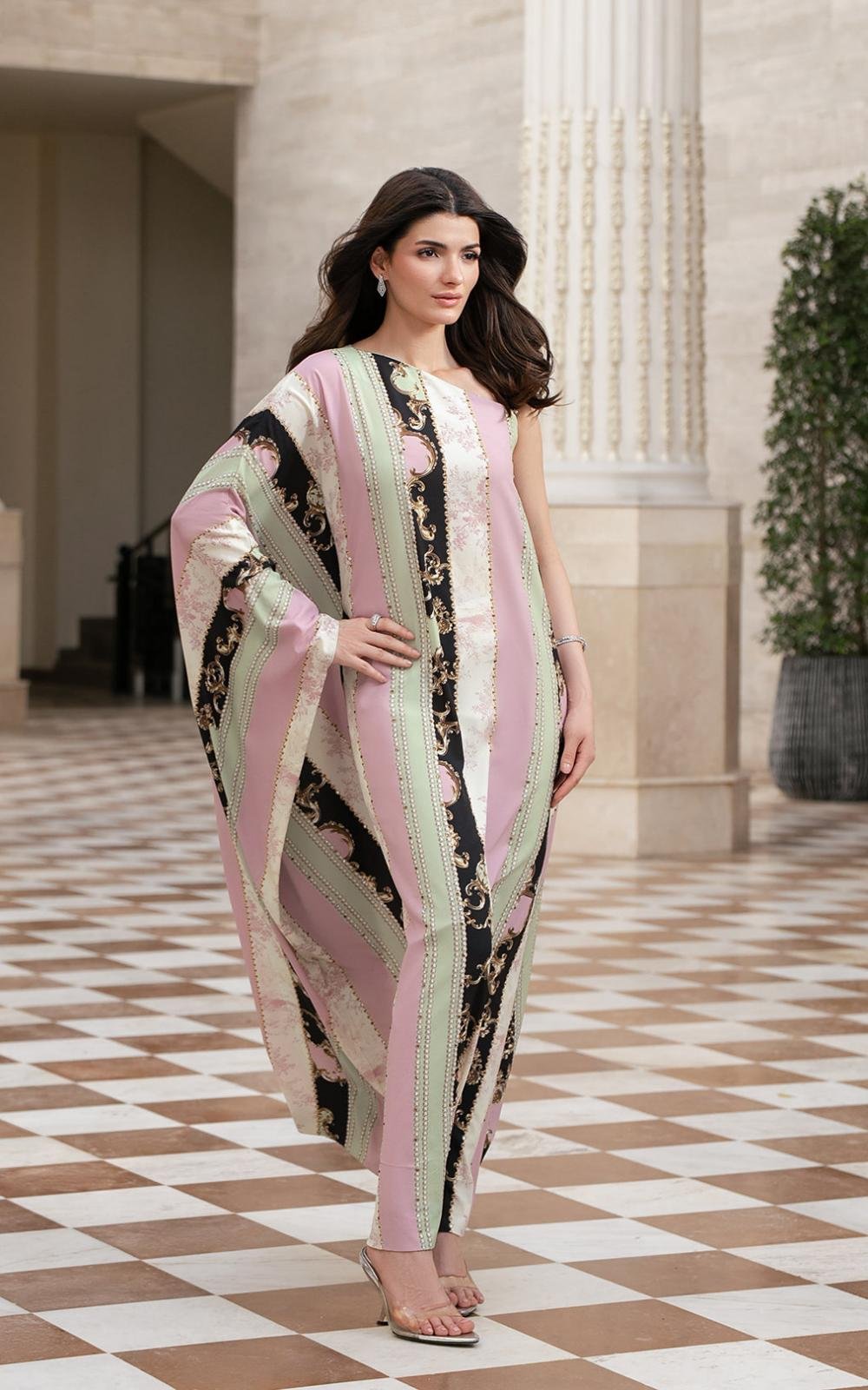 Zerae Drape Dress