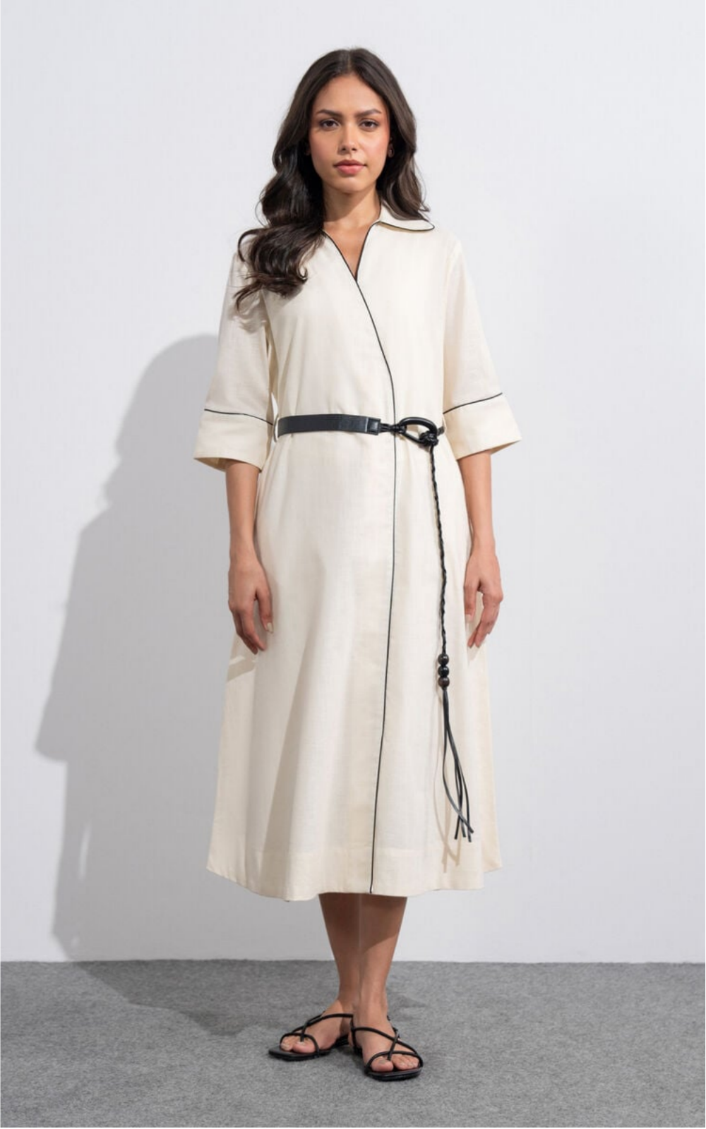 Maxi Dress With Belt